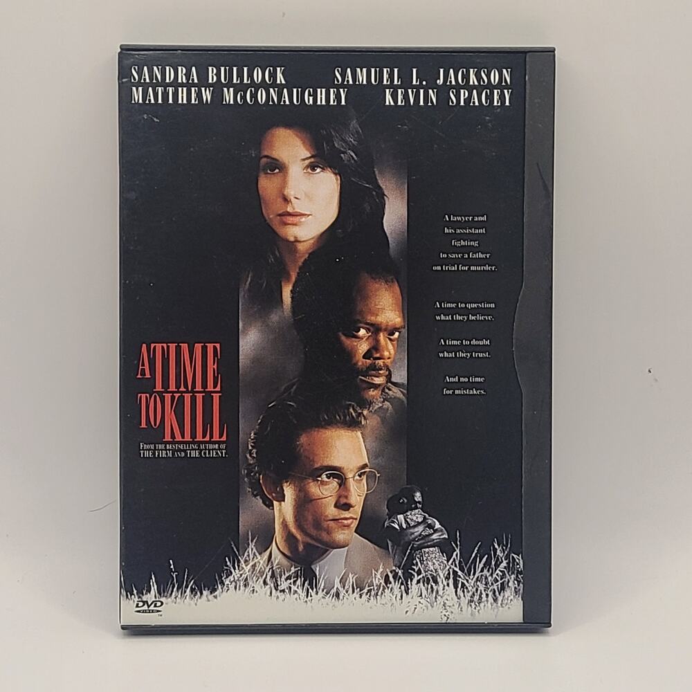 A Time To Kill Sandra Bullock, Matthew McConaughey dvd